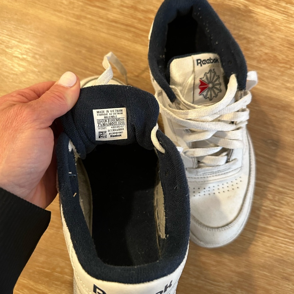 Reebok Classic White Sneakers - Picture 7 of 11